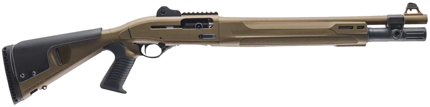 Beretta 1301 Tactical Mod 2 FDE Shotgun 12 ga 3in Chamber 7rd Magazine 18.5 view 2