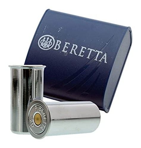 Beretta SN2000660009 20 gauge gun nickel plated brass snap caps 2-pieces pa view 2