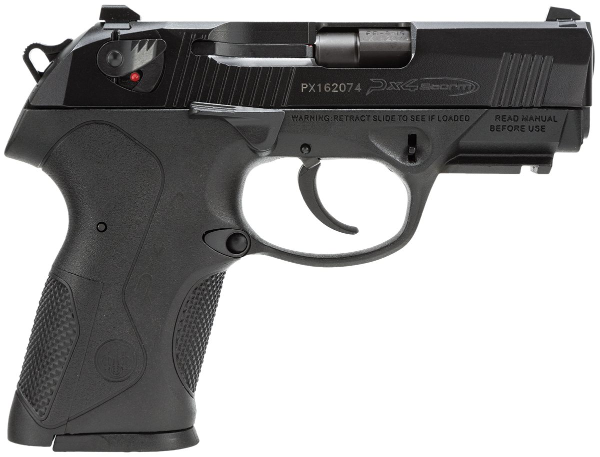 Beretta USA JXC9F20 Px4 Storm Compact 9mm Luger 10+1 3.27in Black Steel Bar