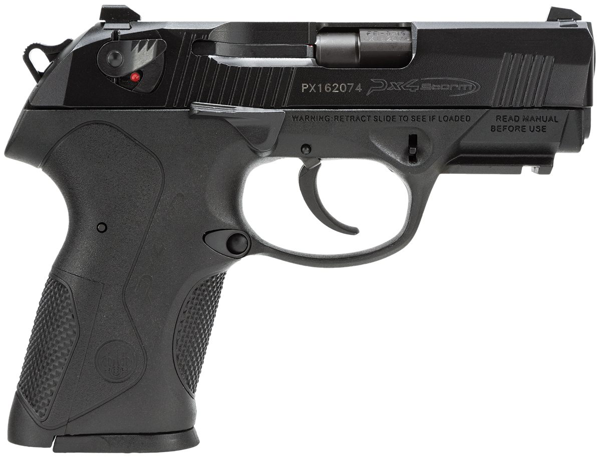 Beretta USA JXC9F21 Px4 Storm Compact 9mm Luger 15+1 3.27in Black Steel Bar