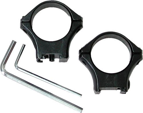 Beretta Saco 30mm Optilock Ringmounts, Low, Blued Finish, S1701904