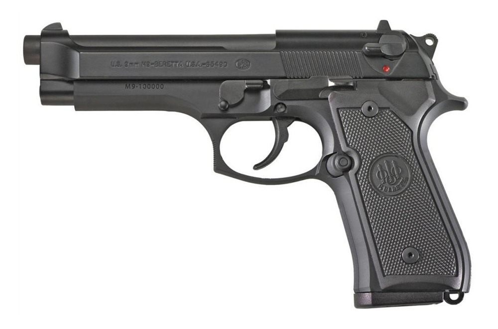 Beretta U.S.A M9 Commercial Handgun 9mm Luger 10rd Magazines(3) 4.9in Barre