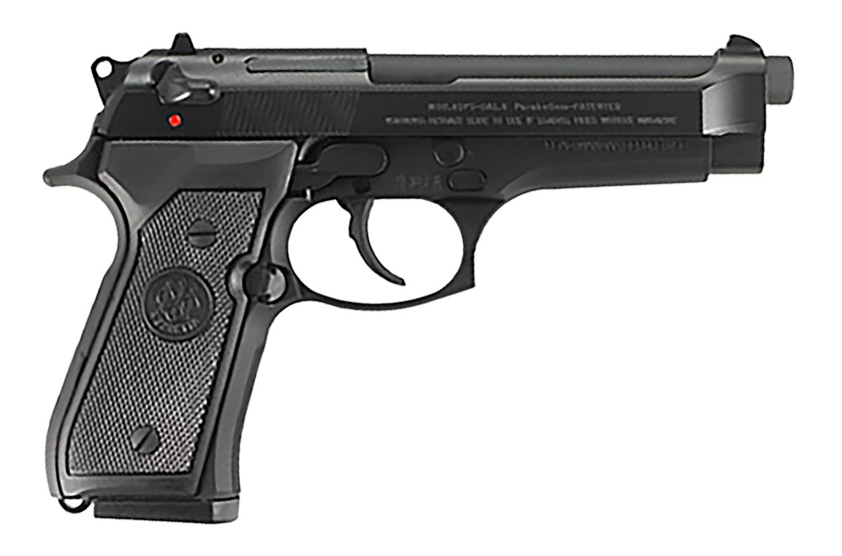 Beretta USA J92F300M 92FS Full Size 9mm Luger 15+1 4.90in Black Bruniton Ba