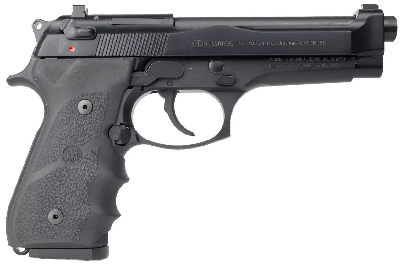 Beretta USA J92F700M 92FS Brigadier Full Size 9mm Luger 15+1 4.70in Black I