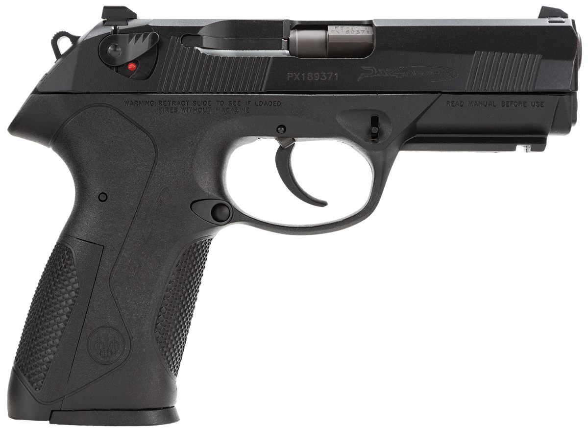 Beretta USA JXF9F21 Px4 Storm Full Size 9mm Luger 17+1, 4.10in Black Steel
