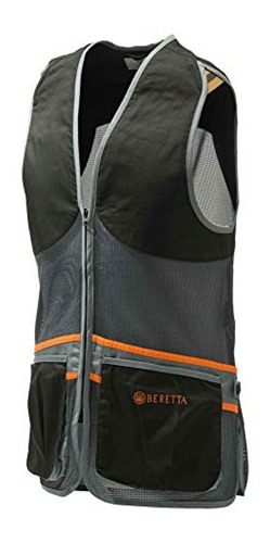 Beretta Men's Unisex Full Mesh Breathable Performance Competition Vest, Bla view 2