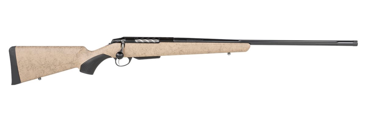 Tikka JRTXRT340 T3x Lite 270 WSM 3+1 24.30in Fluted/Threaded, Black Barrel/