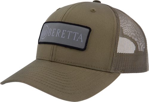 Beretta Men's SDY Trucker Hat - Casual Adjustable Snapback Mesh Back Pre-Cu view 2