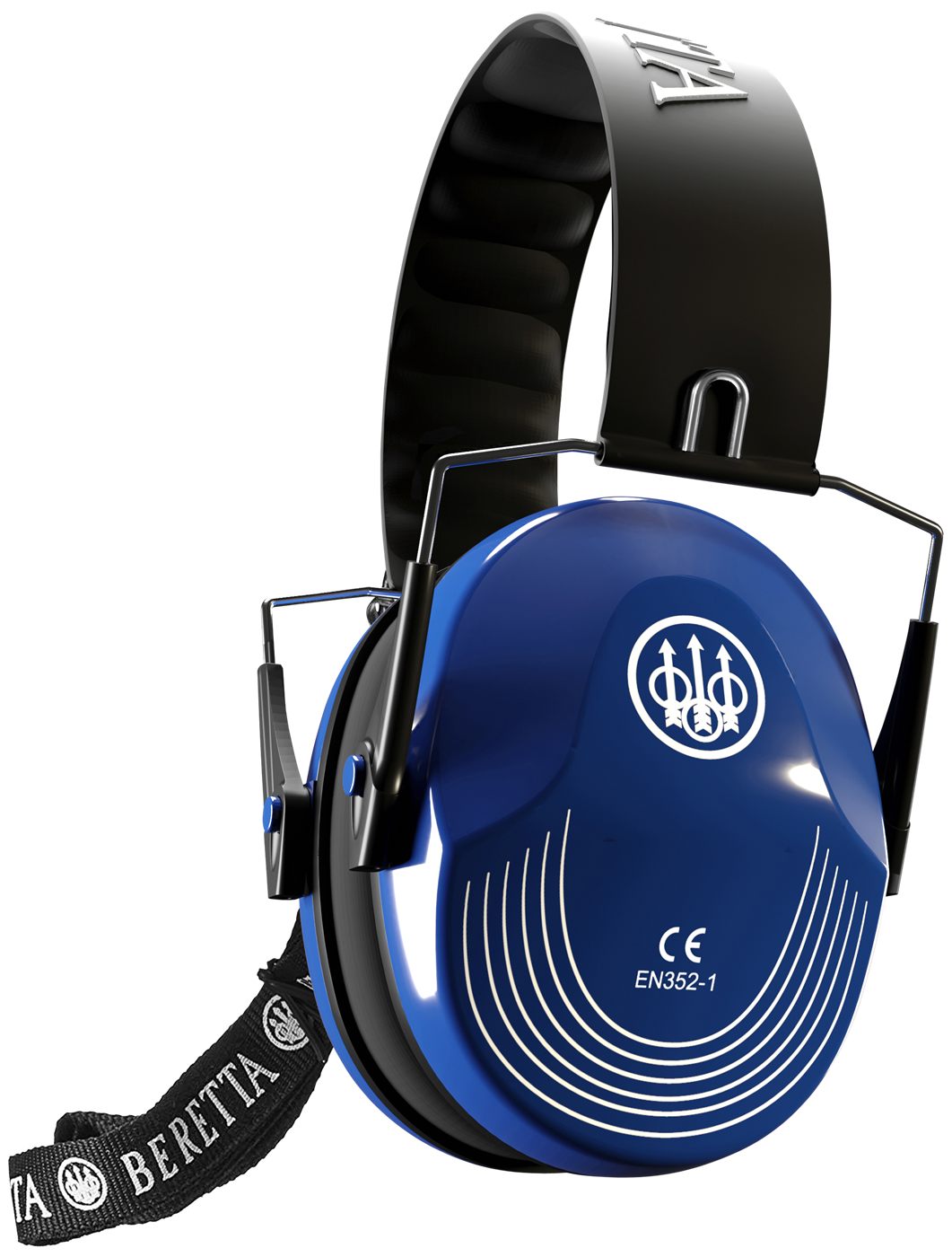 Beretta Safety Pro Earmuff, Blue, One Size