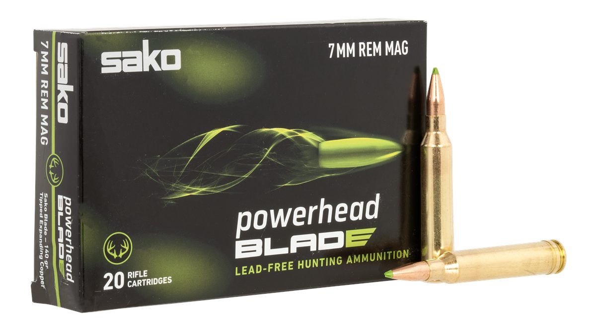 SAKO (TIKKA) JASPHB7MMRM140B PowerHead Blade 7mm 140gr 20 Per Box/10 Case