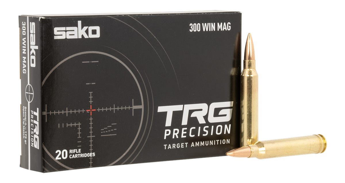 Sako (Tikka) 300 WinMag 175gr Open Tip Match 20 Per Box/10 Case