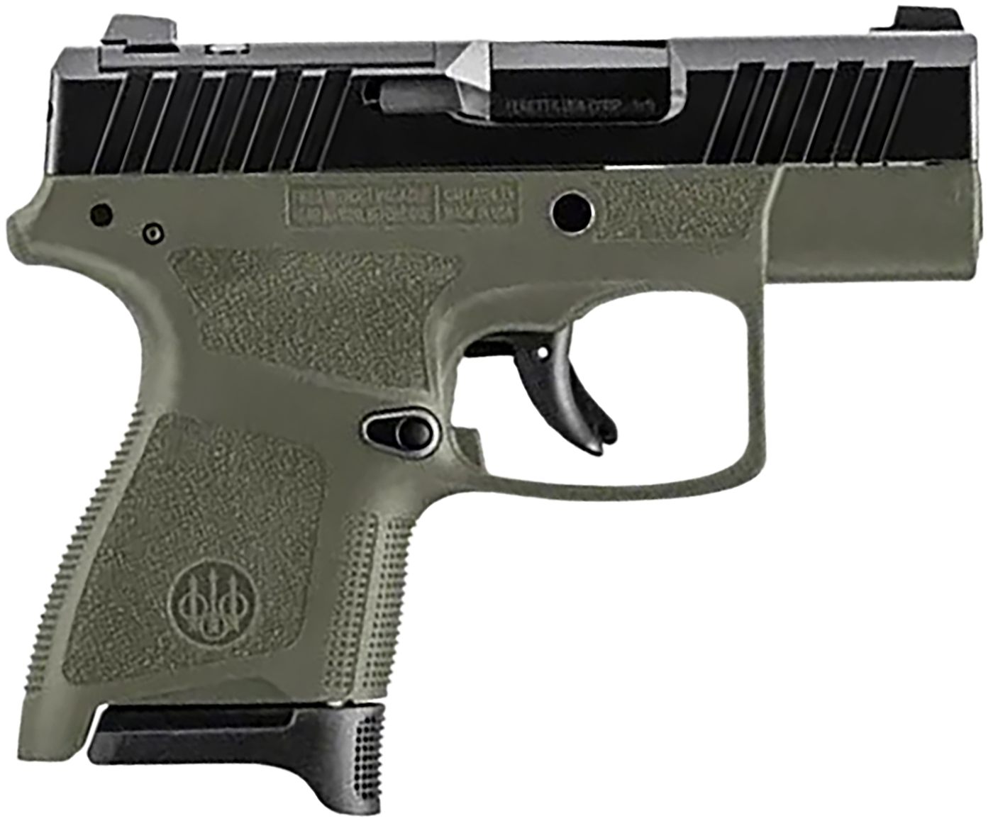Beretta USA JAXN9278A1 APX A1 Carry Micro-Compact 9mm Luger 8+1 3in Blued S