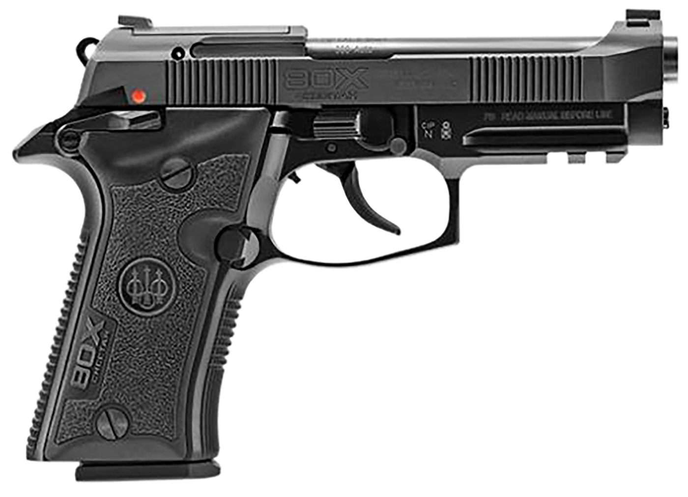 Beretta USA J80XBLK13 80X Cheetah 380 ACP 13+1 3.90in Black Optic Ready/Ser
