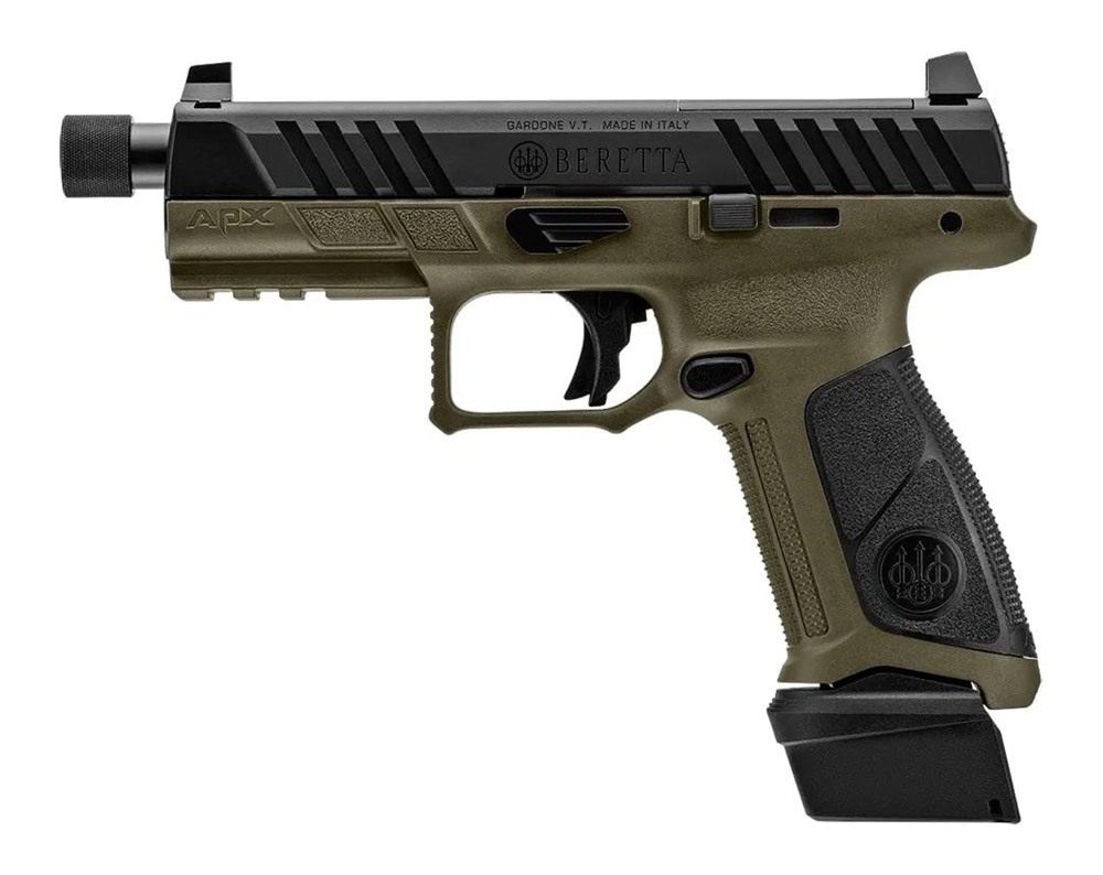 Beretta APX A1 Full Size Tactical Handgun 9mm Luger 21rd Magazines (3) 4.8i view 2