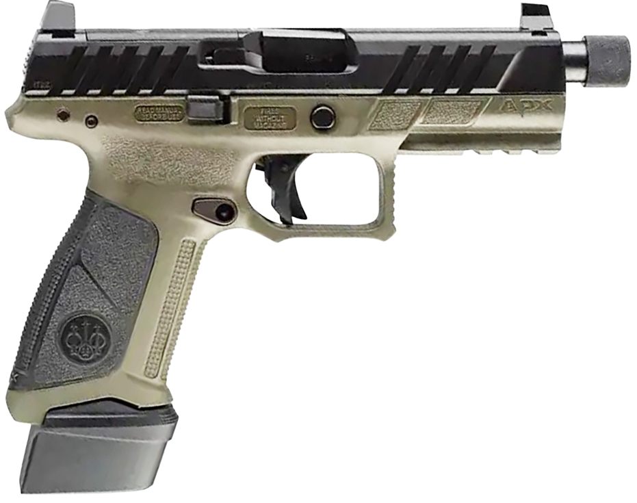 Beretta APX A1 Full Size Tactical Handgun 9mm Luger 21rd Magazines (3) 4.8i view 3