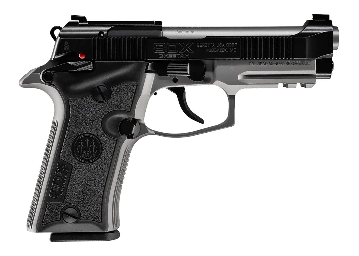 Beretta USA SPEC0716A 80X Cheetah Micro-Compact 380 ACP 13+1 3.90in Stainle