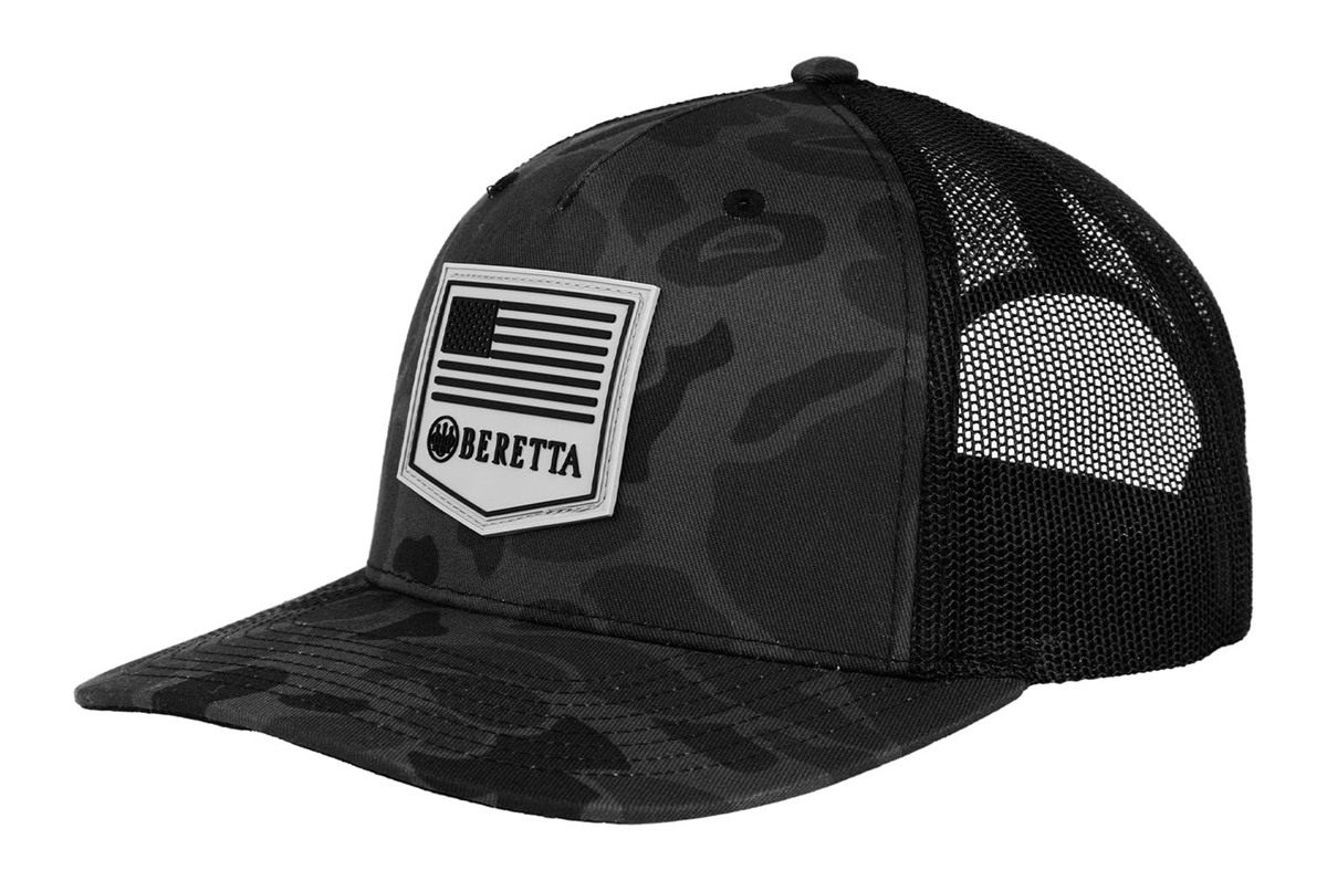 Beretta Men's PM Trucker Black Duck Camo Breathable Lightweight Outdoor Cas