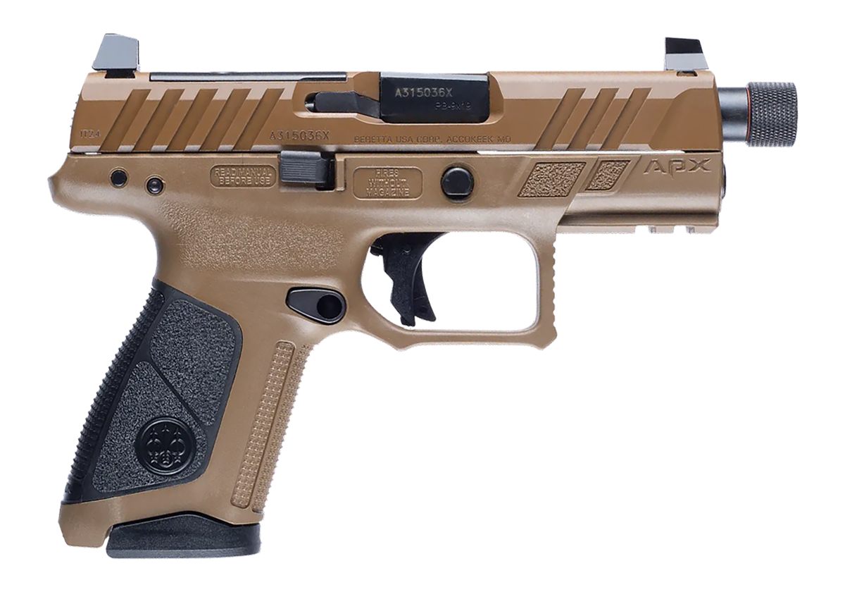 Beretta Usa Jaxa1c917tacfde Apx-a1 9M 4.2 15/17 Fde