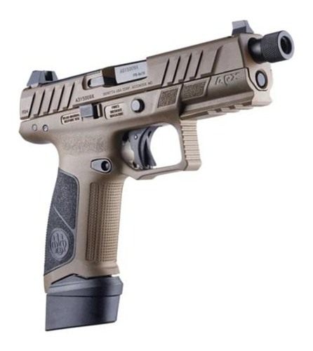 Beretta APX-A1 Full Tactical FDE Handgun 9mm Luger 21rd Magazines(3) 4.8in view 2