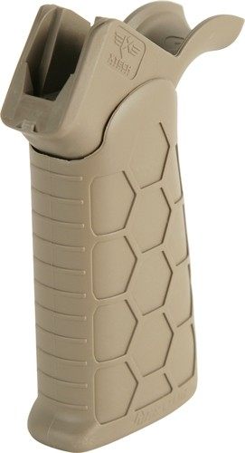HEXMAG GRIP TACTICAL FDE FITS AR-15 view 3