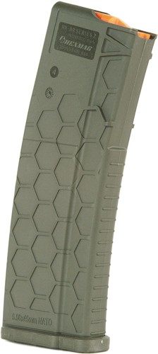 HEXMAG MAGAZINE AR-15 5.56X45 10RD OD GREEN POLYMER SERIES 2