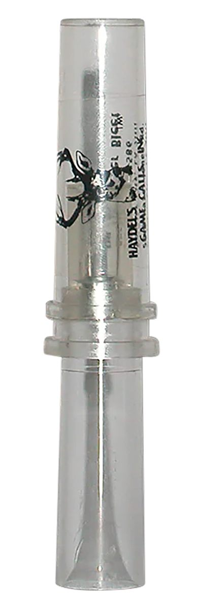 Haydels Game Calls DB85 Deer Bleat Open Doe Sounds Attracts Clear Acrylic