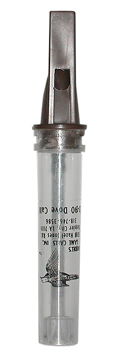Haydels Game Calls D90 Dove Open Mourning Sounds Attracts Clear Acrylic