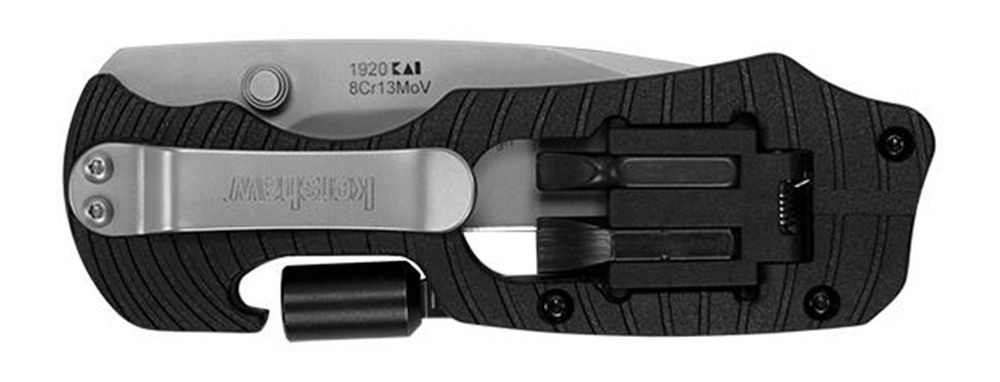 Kershaw Knives 1920 Select Fire Folding 8 Cr13 MoV SS 7.60in Long Plain Bla view 3