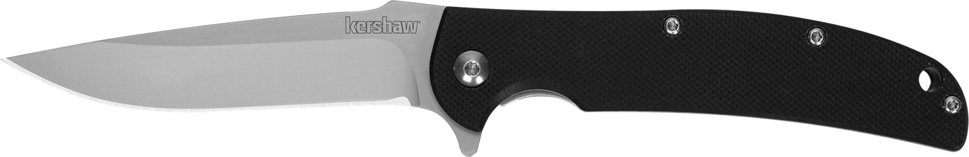 Kershaw Chill Pocketknife, 3.1in 8 Cr13 MoV Stainless Steel Drop Point Blad