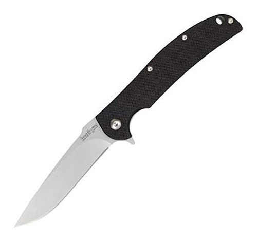 Kershaw Chill Pocketknife, 3.1in 8 Cr13 MoV Stainless Steel Drop Point Blad view 2