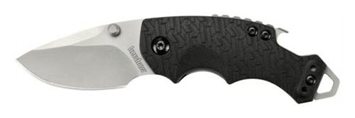 Kershaw Knives Shuffle Folding Steel Knife 2-1/4in Drop Point Blade Black H