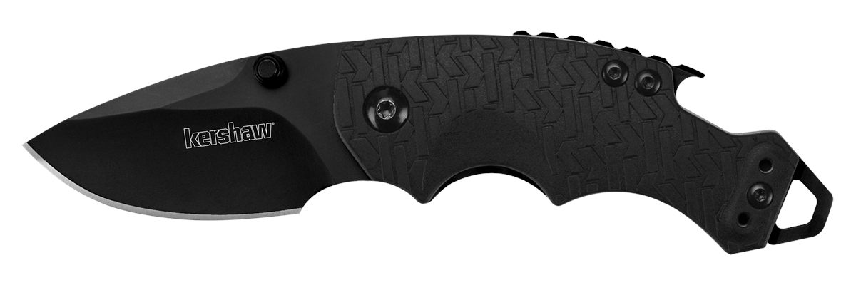 Kershaw Shuffle (8700BLK), Multifunction Pocket Knife with 2.4 Stainless St