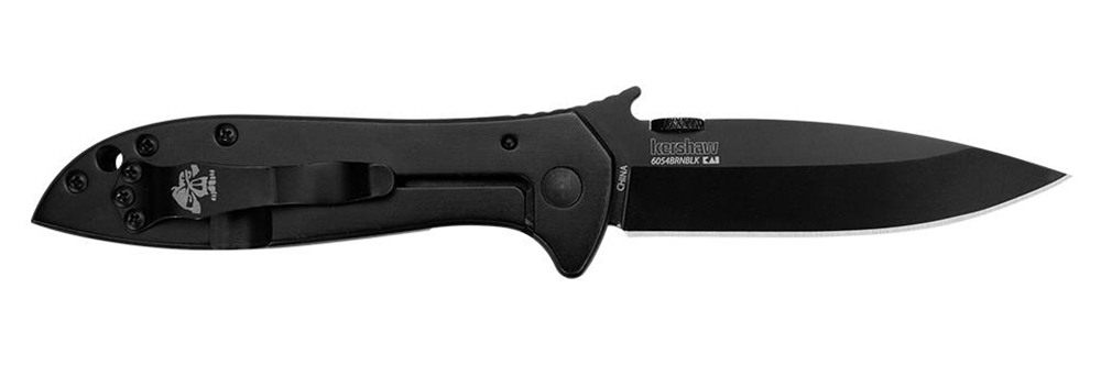 Kershaw CQC- 4K Folding Knife 3-1/4in Drop Point Blade Coyote Brown