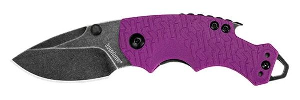 Kershaw Shuffle Knife - Blackwash Finish / Purple