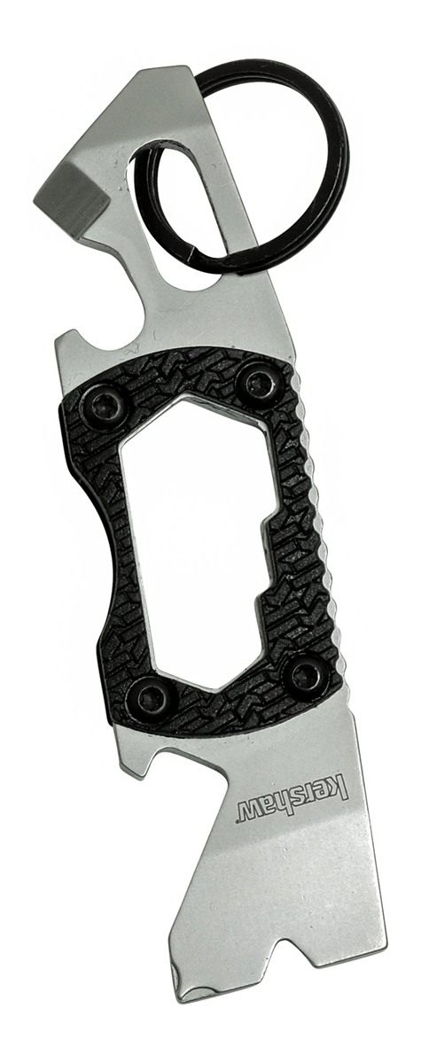 Kershaw PT-2 Compact Keychain Pry Tool (8810X); Features Bottle Opener, Two