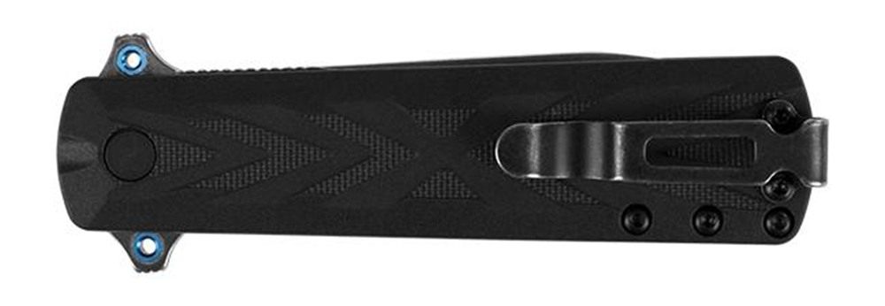 Kershaw 3960 Barstow 3in Folding Spear Point Plain Black Oxide 8 Cr13 MoV S view 2