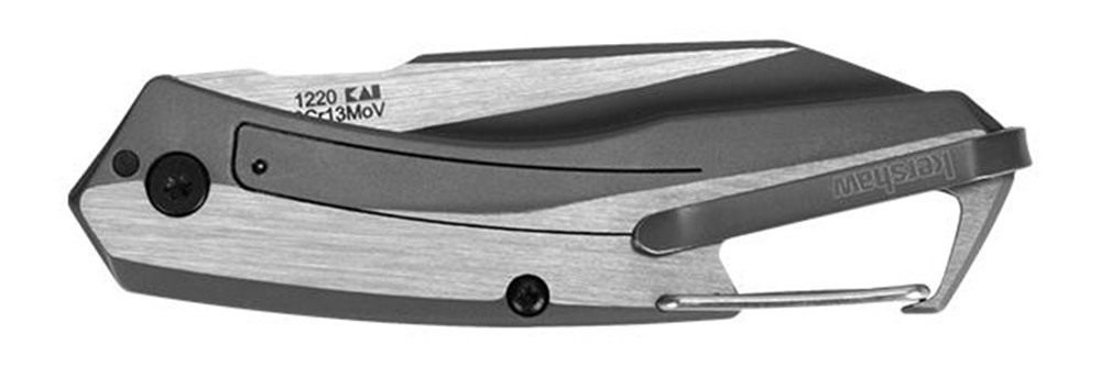 Kershaw Knives Reverb Folding Knife 2-1/2in Drop Point Blade Black view 3