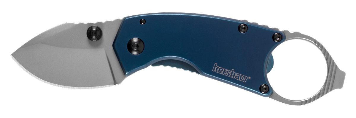 Kershaw 8710 Antic 1.70in Folding Drop Point Plain Bead Blasted 8 Cr13 MoV