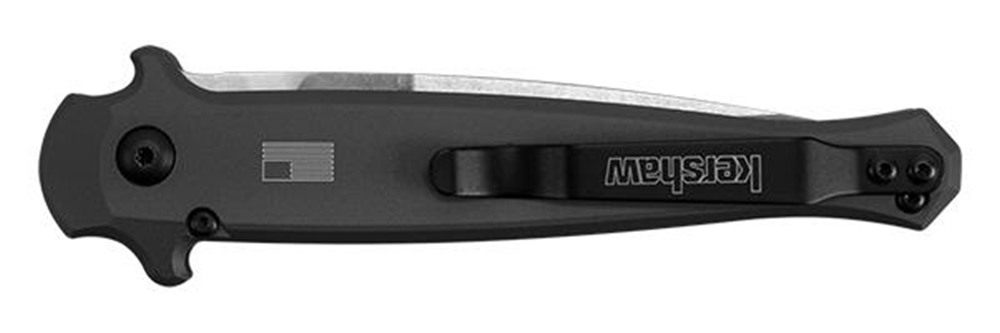 Kershaw 7150 Launch 8 3.50in Folding Spear Point Plain Stonewashed CPM 154 view 3