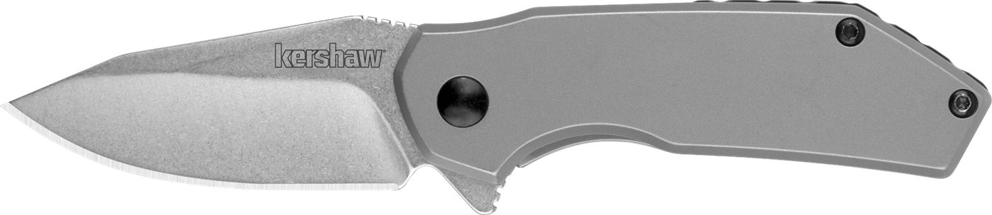 Kershaw Valve Lock Knife Bead Blast Stainless Steel (2.25in Stonewash) 1375