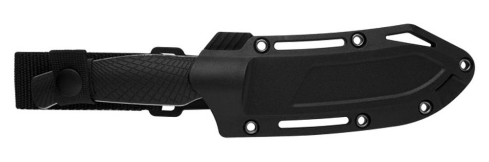 Kershaw Camp 5 Fixed Knife 4-3/4in Clip Point Blade Black