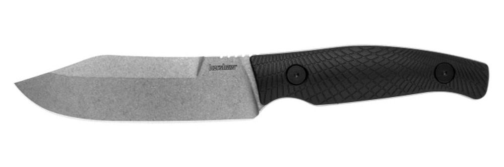 Kershaw Camp 5 Fixed Knife 4-3/4in Clip Point Blade Black view 2