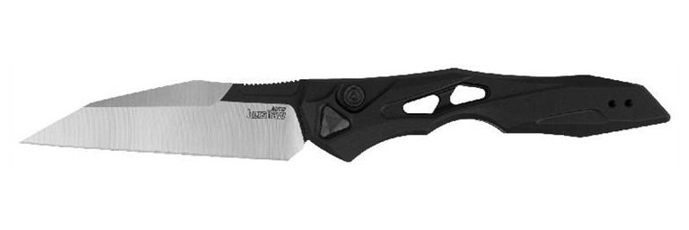 Kershaw 7650 Launch 13 Automatic 3.50in Folding Wharncliffe Plain Black Cer view 2