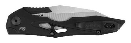 Kershaw 7650 Launch 13 Automatic 3.50in Folding Wharncliffe Plain Black Cer view 3