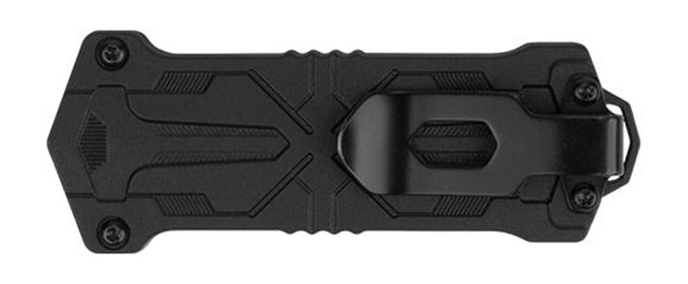 Kershaw Kapsule Manual OTF Folding Knife 1-9/10in Spear Point Blade Black view 2