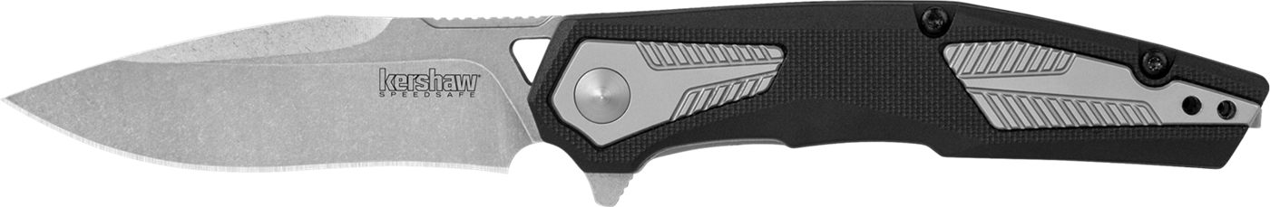 Kershaw 1390 Tremolo EDC 3.13in Folding Clip Point Plain Stonewashed 4 Cr14