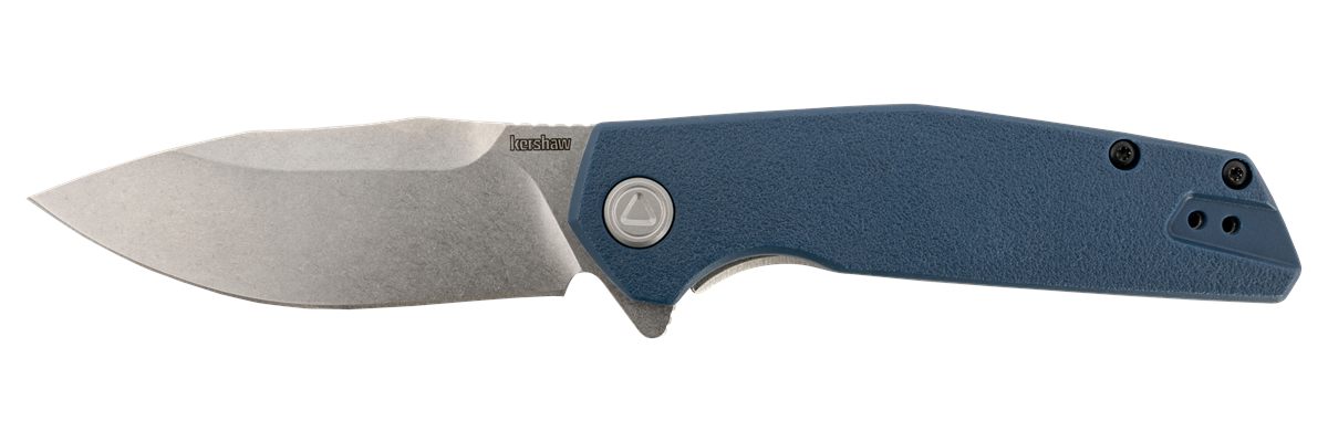 Kershaw 2036 Lucid 3.20in Folding Clip Point Plain Stonewashed 8 Cr13 MoV S