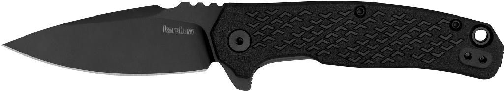 Kershaw Knives Conduit Knife Plain Edge Assist Open-black Hangable