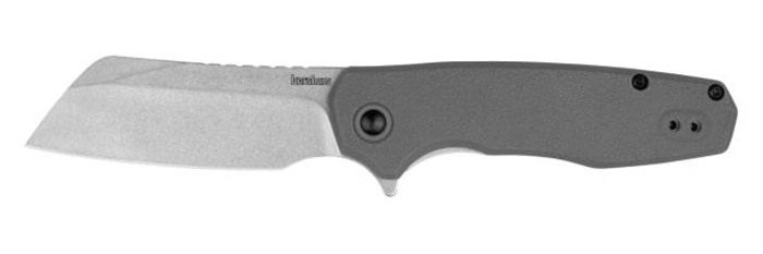 Kershaw Wharf Folding Pocket Knife, 2.8 inch 8 Cr13 Mov Steel Cleaver Style view 2