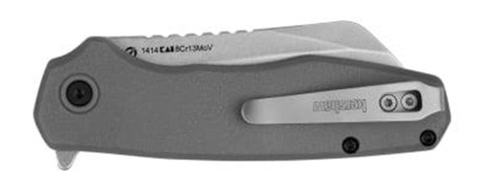 Kershaw Wharf Folding Pocket Knife, 2.8 inch 8 Cr13 Mov Steel Cleaver Style view 3
